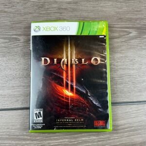 Blizzard Xbox 360 Video Game Diablo III Infernal Helm Edition